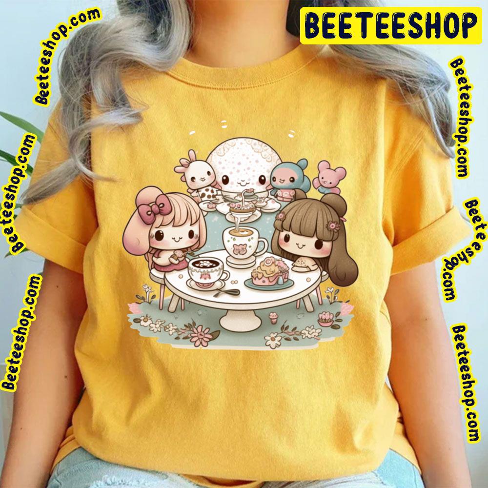 Tea Party With Girls Trending Unisex T-Shirt Tea Party With Girls Trending Unisex T-Shirt