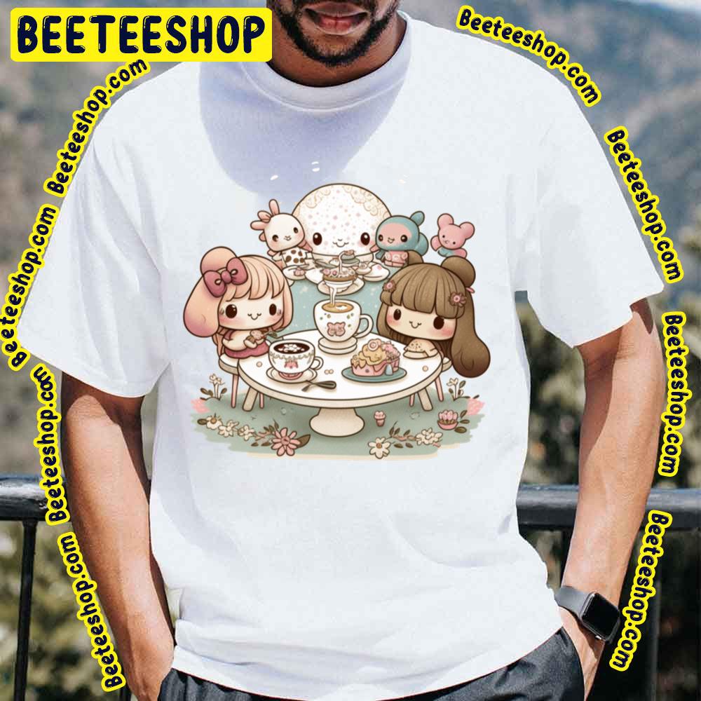 Tea Party With Girls Trending Unisex T-Shirt Tea Party With Girls Trending Unisex T-Shirt