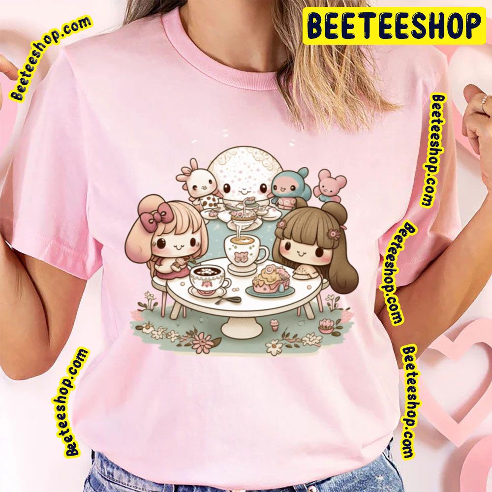 Tea Party With Girls Trending Unisex T-Shirt Tea Party With Girls Trending Unisex T-Shirt