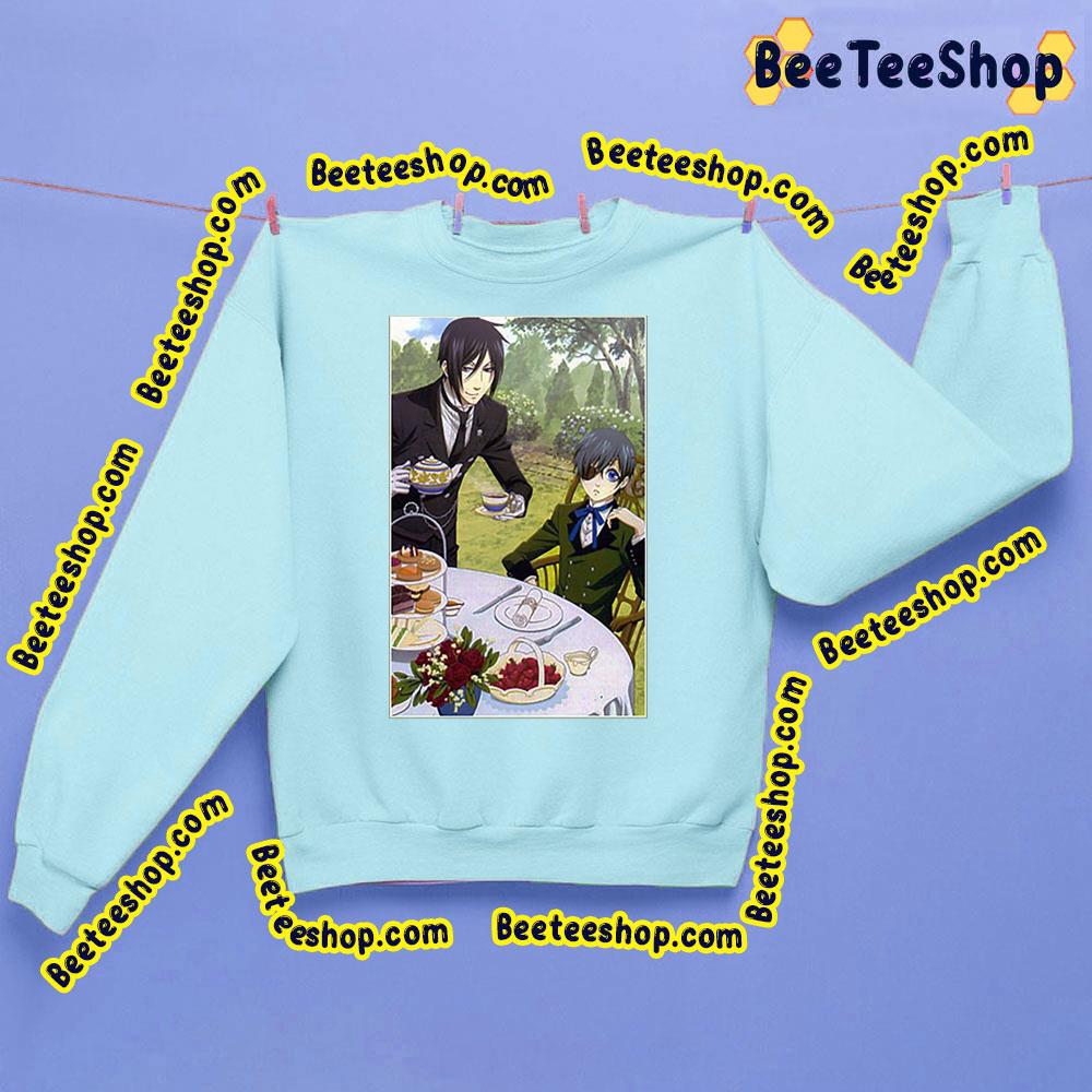 Tea Time Kuroshitsuji Trending Unisex Sweatshirt Tea Time Kuroshitsuji Trending Unisex Sweatshirt