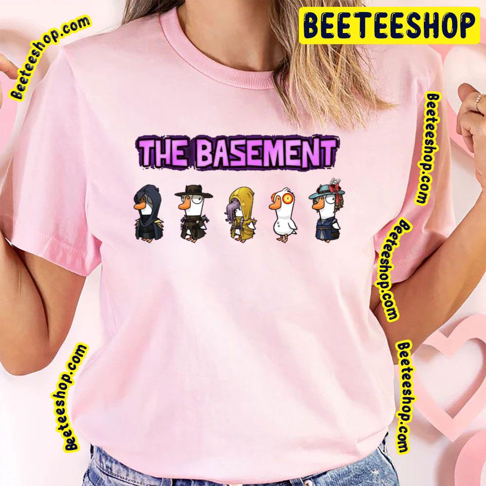 The Basement Goose Goose Duck Game Trending Unisex T-Shirt The Basement Goose Goose Duck Game Trending Unisex T-Shirt