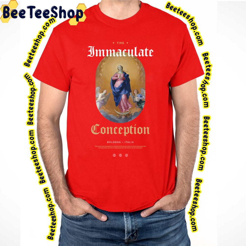 The Immaculate Conception Guido Reni Trending Unisex T-Shirt The Immaculate Conception Guido Reni Trending Unisex T-Shirt
