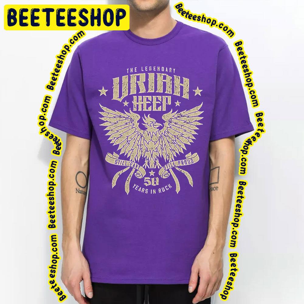 The Legendary Uriah Heep 50 Years In Rock Trending Unisex T-Shirt The Legendary Uriah Heep 50 Years In Rock Trending Unisex T-Shirt