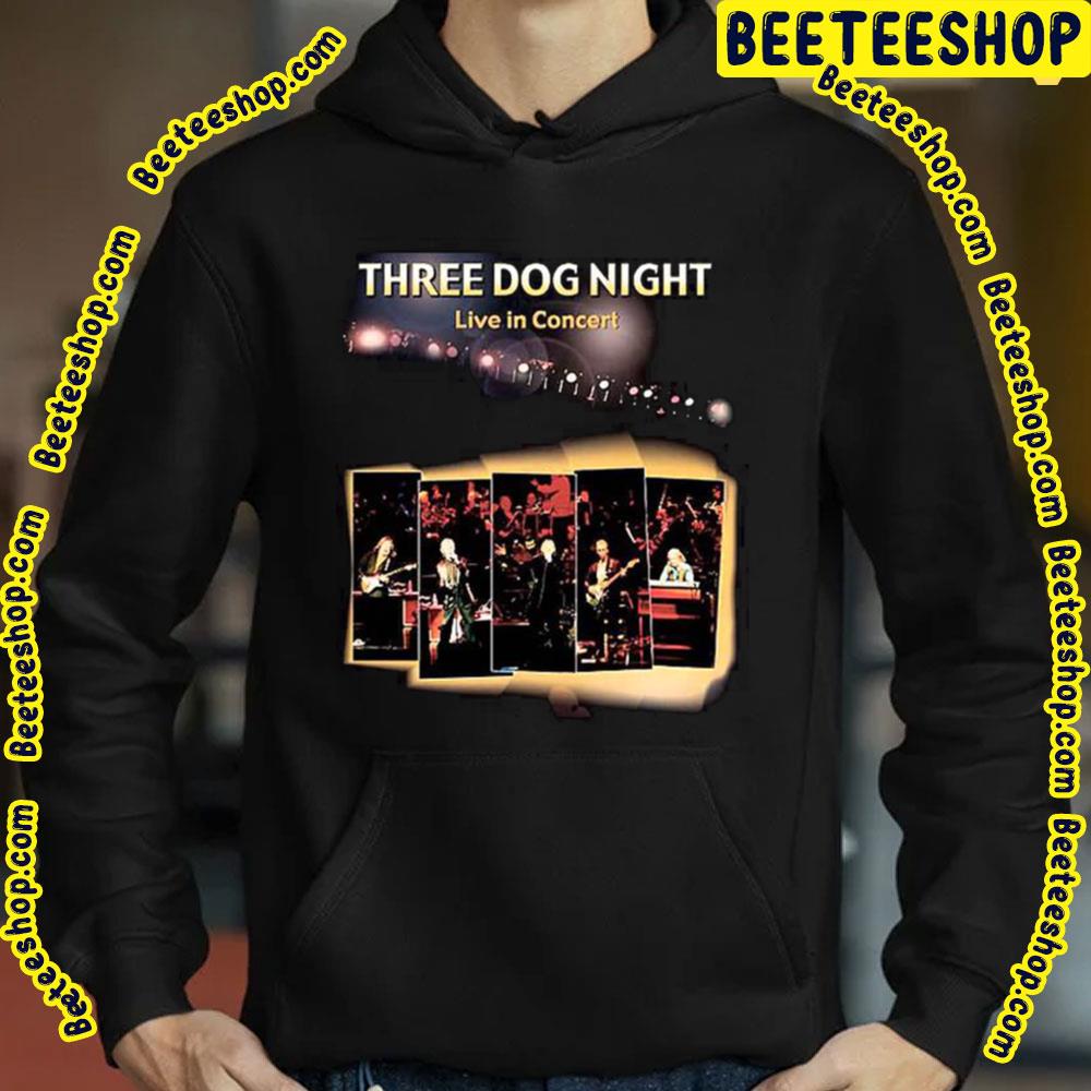 Three Dog Night Live In Concert Trending Unisex T-Shirt Three Dog Night Live In Concert Trending Unisex T-Shirt