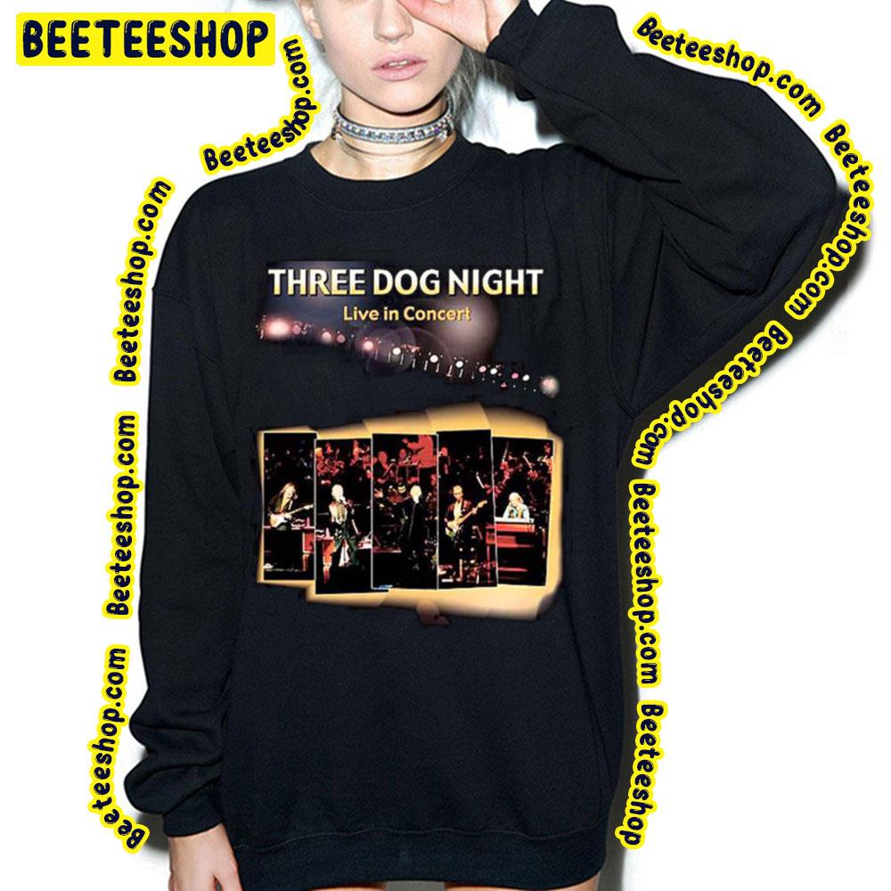 Three Dog Night Live In Concert Trending Unisex T-Shirt Three Dog Night Live In Concert Trending Unisex T-Shirt