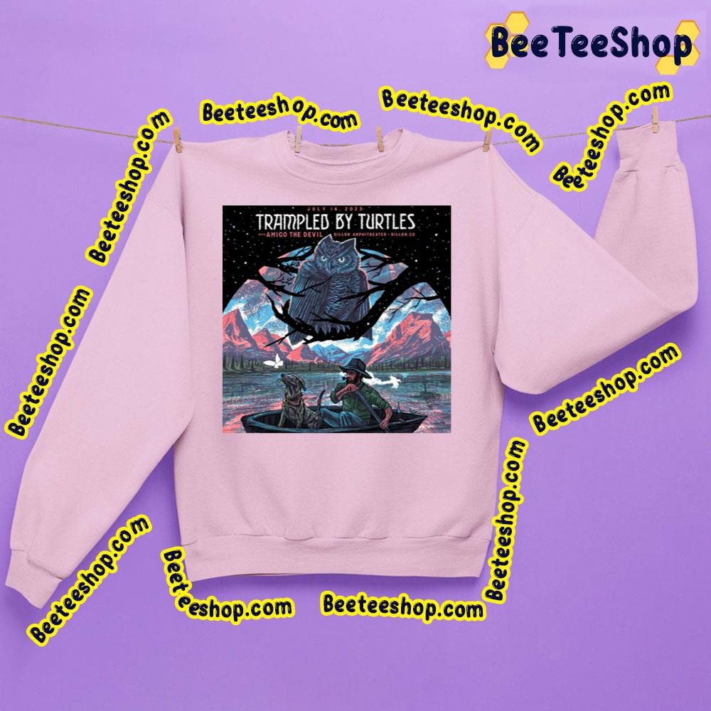 Trampled By Turtles With Amigo The Devil 2023 Trending Unisex Sweatshirt Trampled By Turtles With Amigo The Devil 2023 Trending Unisex Sweatshirt