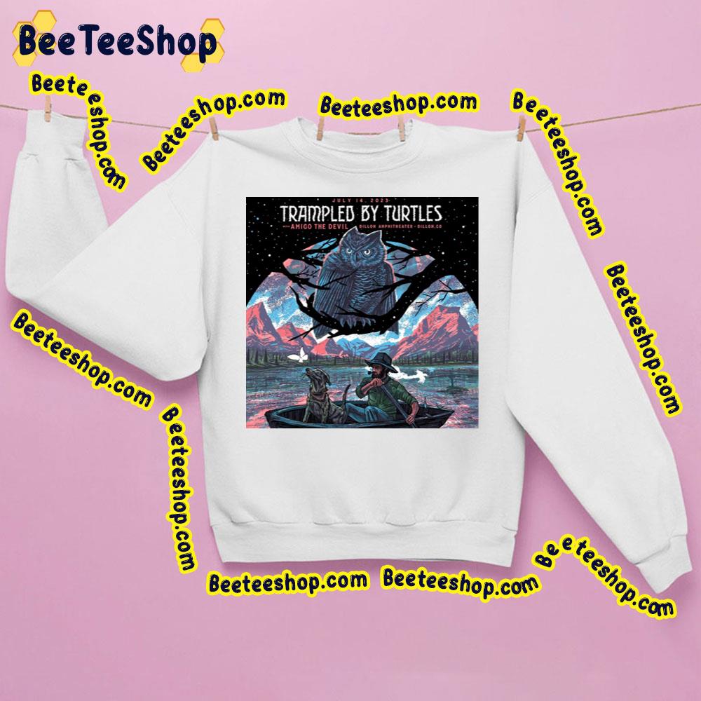 Trampled By Turtles With Amigo The Devil 2023 Trending Unisex Sweatshirt Trampled By Turtles With Amigo The Devil 2023 Trending Unisex Sweatshirt