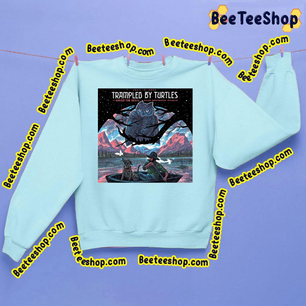 Trampled By Turtles With Amigo The Devil 2023 Trending Unisex Sweatshirt Trampled By Turtles With Amigo The Devil 2023 Trending Unisex Sweatshirt