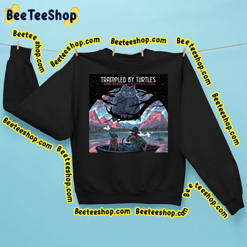 Trampled By Turtles With Amigo The Devil 2023 Trending Unisex Sweatshirt Trampled By Turtles With Amigo The Devil 2023 Trending Unisex Sweatshirt