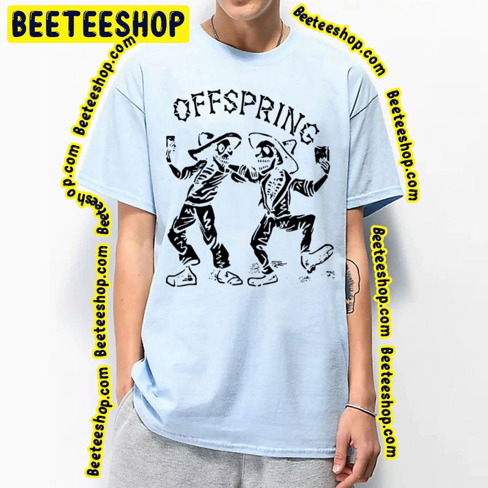 Two Skeleton Dance Offspring Trending Unisex T-Shirt Two Skeleton Dance Offspring Trending Unisex T-Shirt