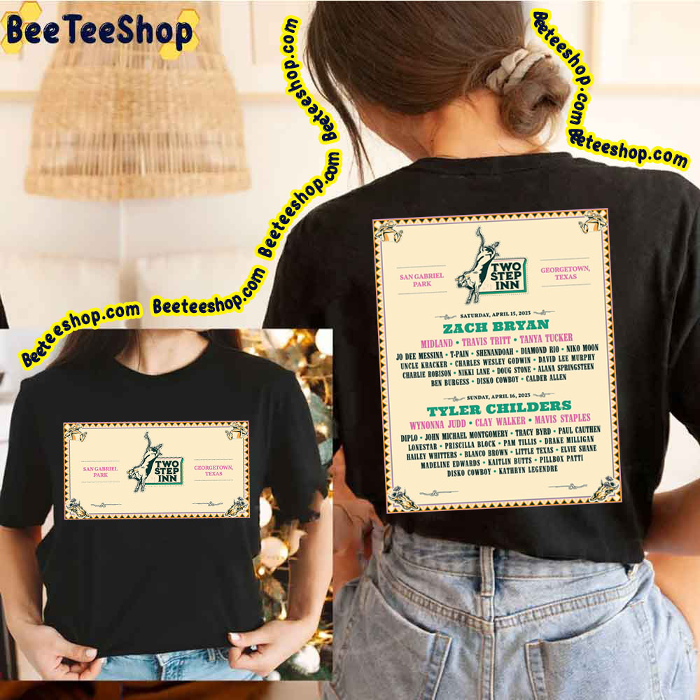 Two Step Inn Festival 2023 Double Side Double Side Trending Unisex Shirt Two Step Inn Festival 2023 Double Side Double Side Trending Unisex Shirt