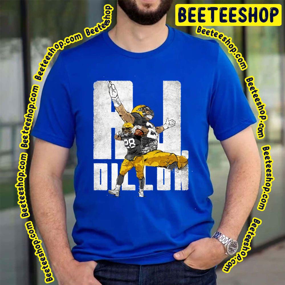 Un J Dillon 28 Green Bay Packers Football Trending Unisex T-Shirt Un J Dillon 28 Green Bay Packers Football Trending Unisex T-Shirt