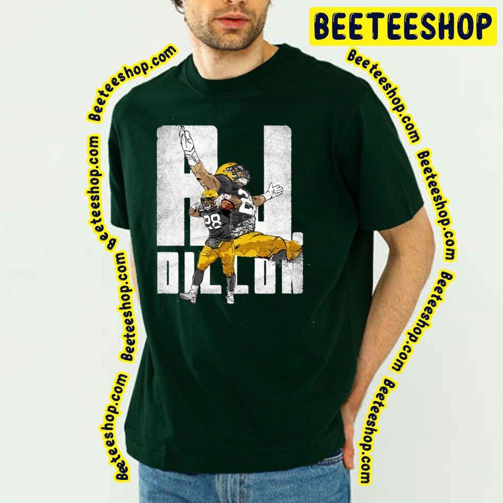 Un J Dillon 28 Green Bay Packers Football Trending Unisex T-Shirt Un J Dillon 28 Green Bay Packers Football Trending Unisex T-Shirt