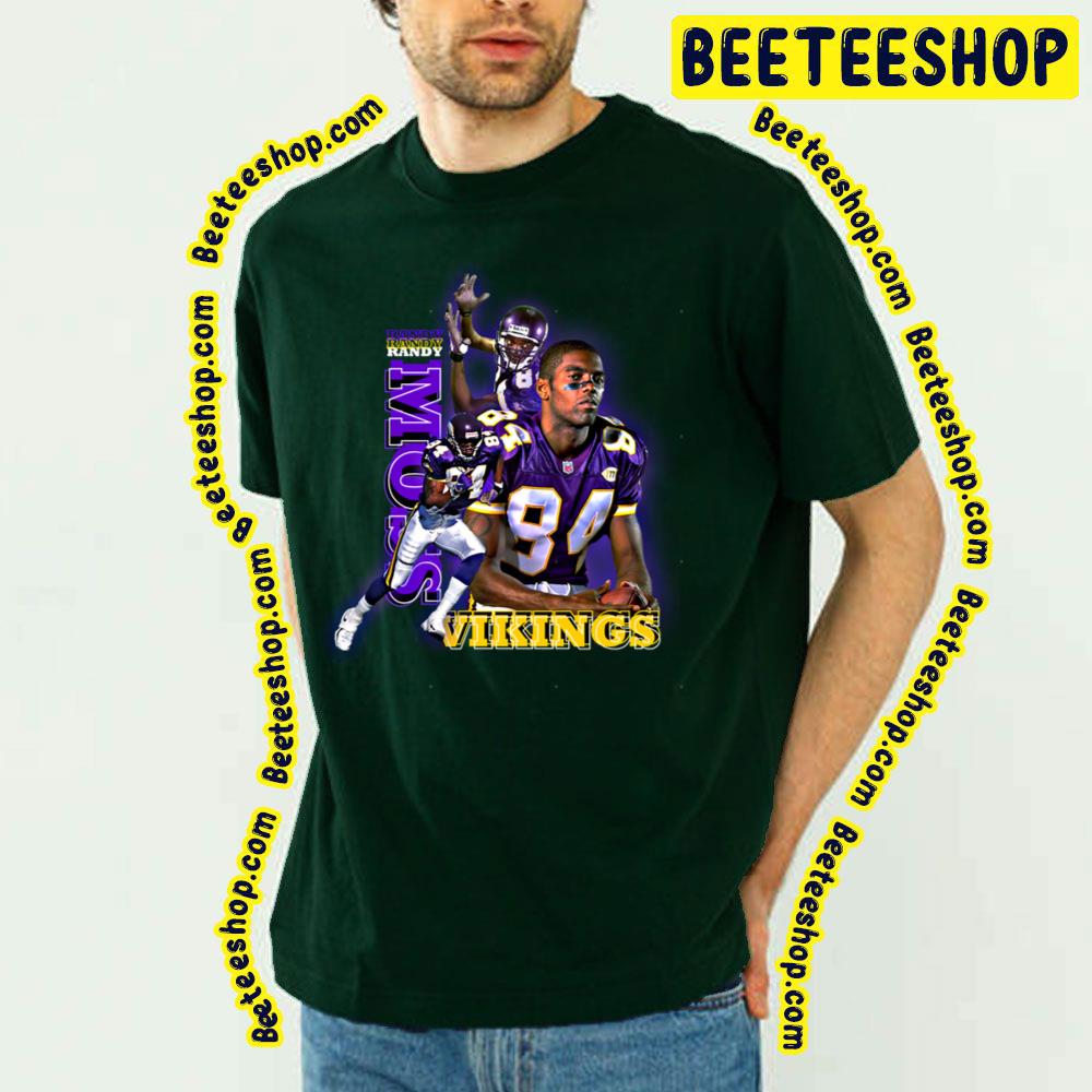 Vikings Randy Moss Football Trending Unisex T-Shirt Vikings Randy Moss Football Trending Unisex T-Shirt