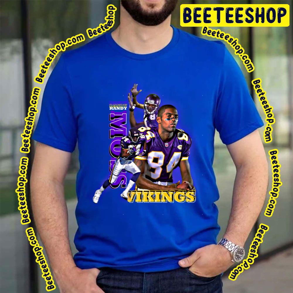 Vikings Randy Moss Football Trending Unisex T-Shirt Vikings Randy Moss Football Trending Unisex T-Shirt