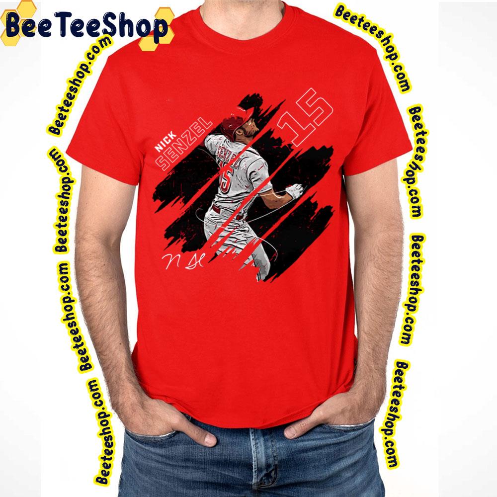 Vintage 15 Nick Senzel Baseball Trending Unisex T-Shirt Vintage 15 Nick Senzel Baseball Trending Unisex T-Shirt