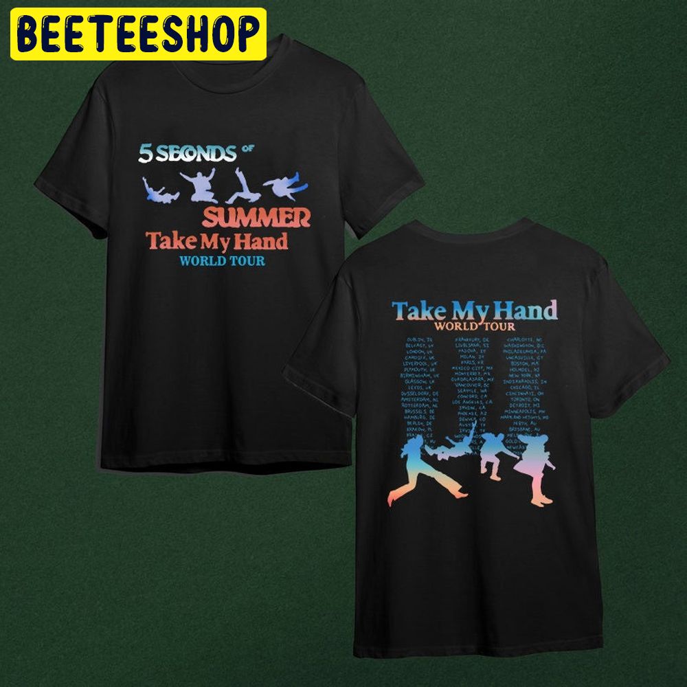 Vintage 5 Seconds Of Summer Inspried Double Side Trending Unisex Shirt Vintage 5 Seconds Of Summer Inspried Double Side Trending Unisex Shirt