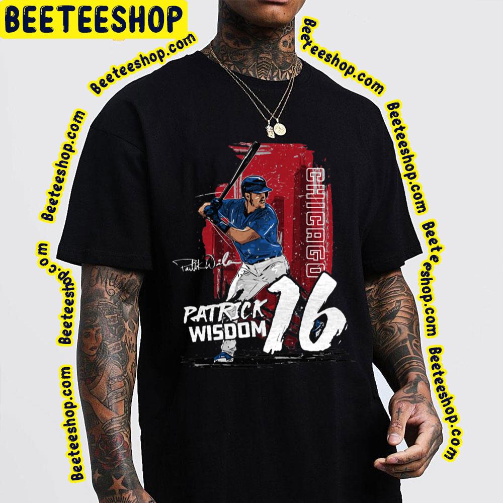 Vintage Chicago Patrick Wisdom 16 Baseball Trending Unisex T-Shirt Vintage Chicago Patrick Wisdom 16 Baseball Trending Unisex T-Shirt