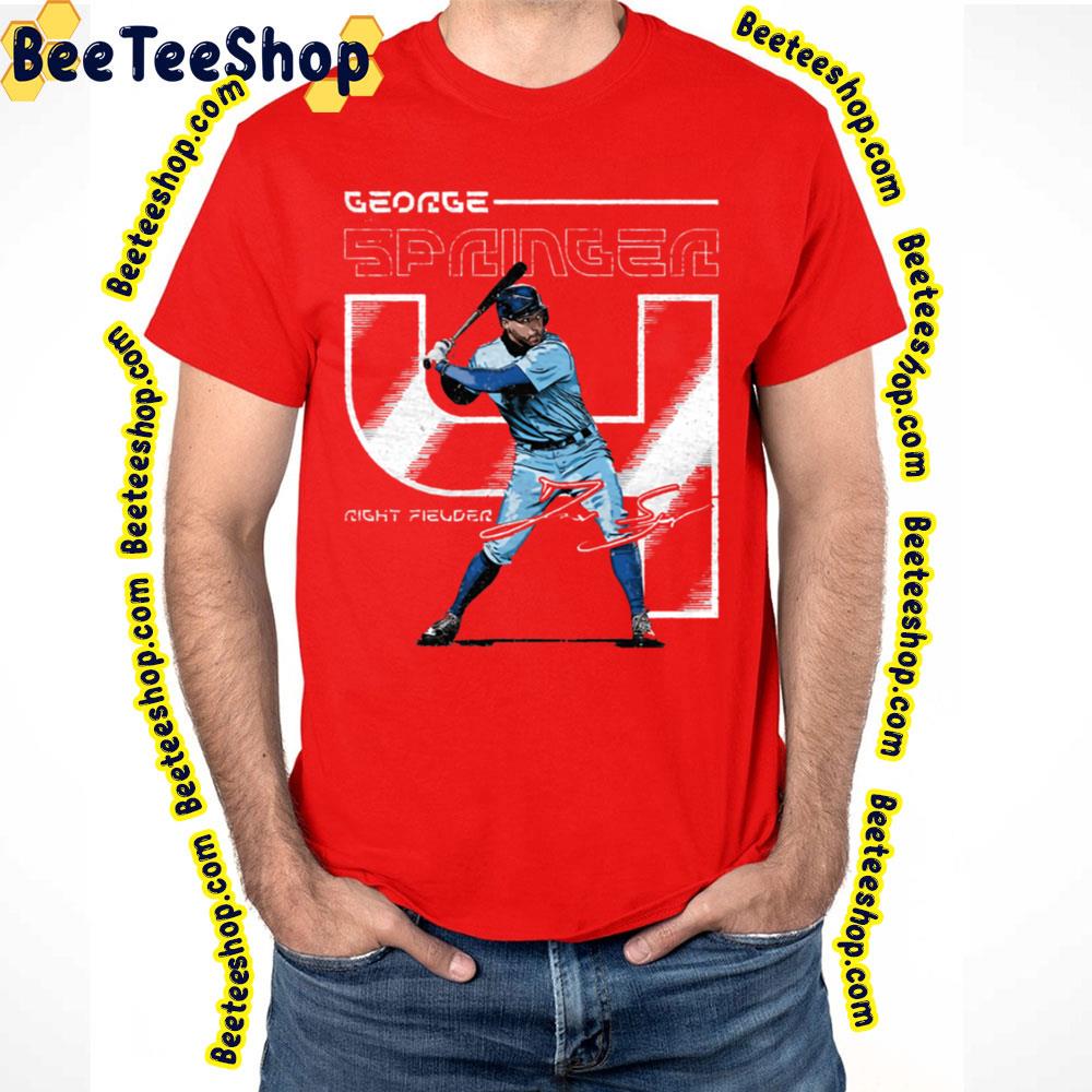 Vintage George Springer Signature Baseball Trending Unisex T-Shirt Vintage George Springer Signature Baseball Trending Unisex T-Shirt