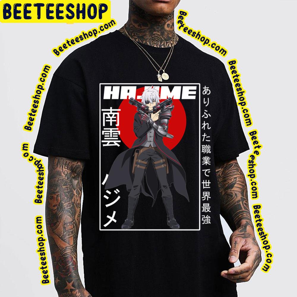 Vintage Hajime Nagumo Arifureta Shokugyou De Sekai Saikyou Trending Unisex T-Shirt Vintage Hajime Nagumo Arifureta Shokugyou De Sekai Saikyou Trending Unisex T-Shirt