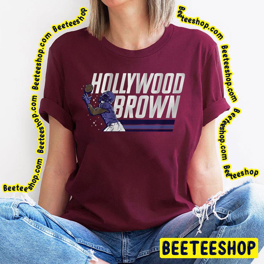 Vintage Hollywood Brown Football Trending Unisex T-Shirt Vintage Hollywood Brown Football Trending Unisex T-Shirt
