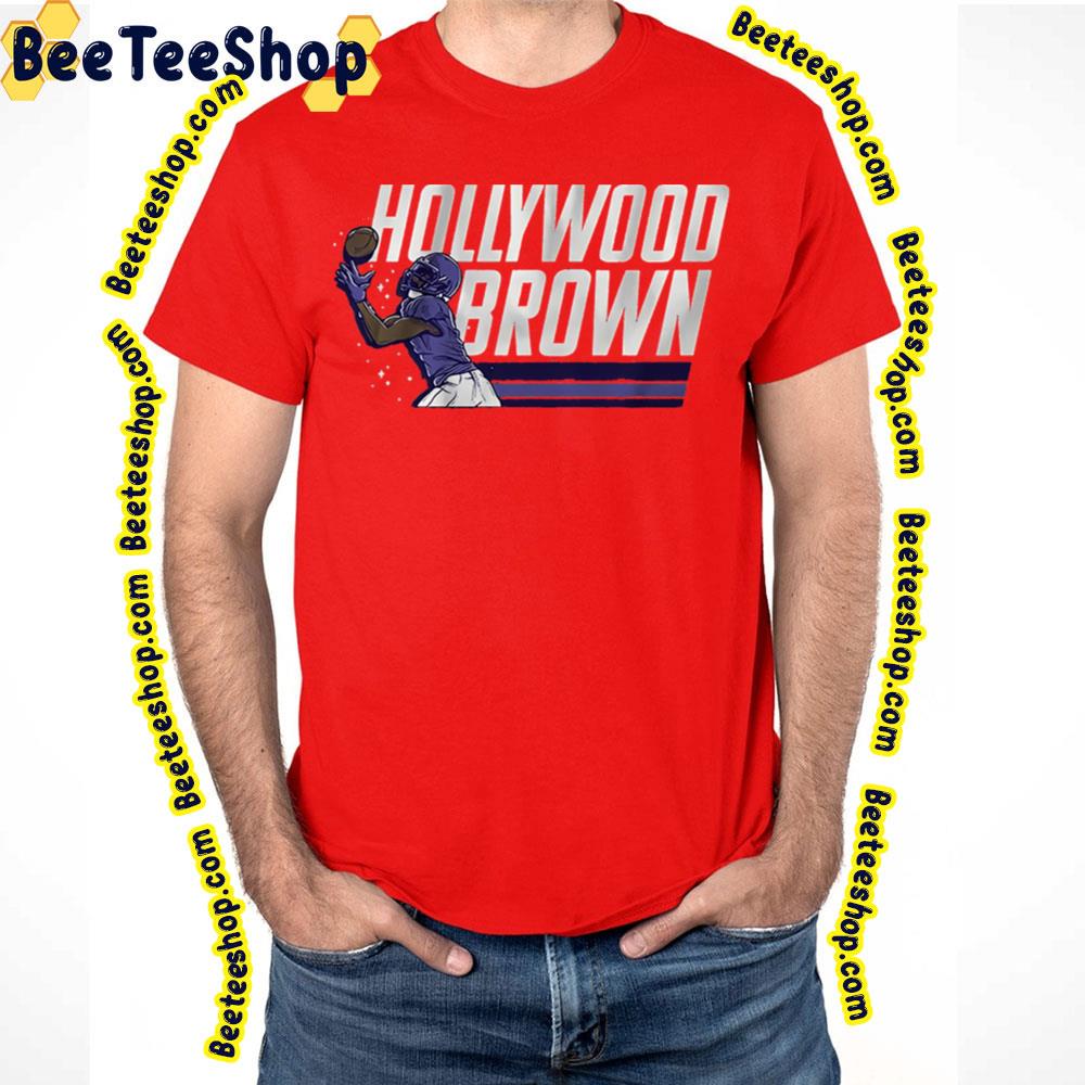 Vintage Hollywood Brown Football Trending Unisex T-Shirt Vintage Hollywood Brown Football Trending Unisex T-Shirt