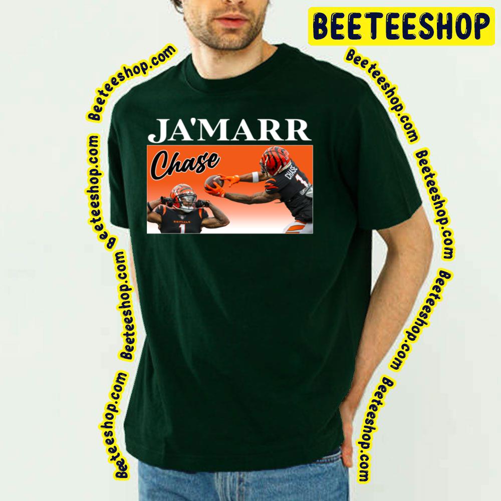 Vintage Ja'marr Chase Football Trending Unisex T-Shirt Vintage Ja'marr Chase Football Trending Unisex T-Shirt
