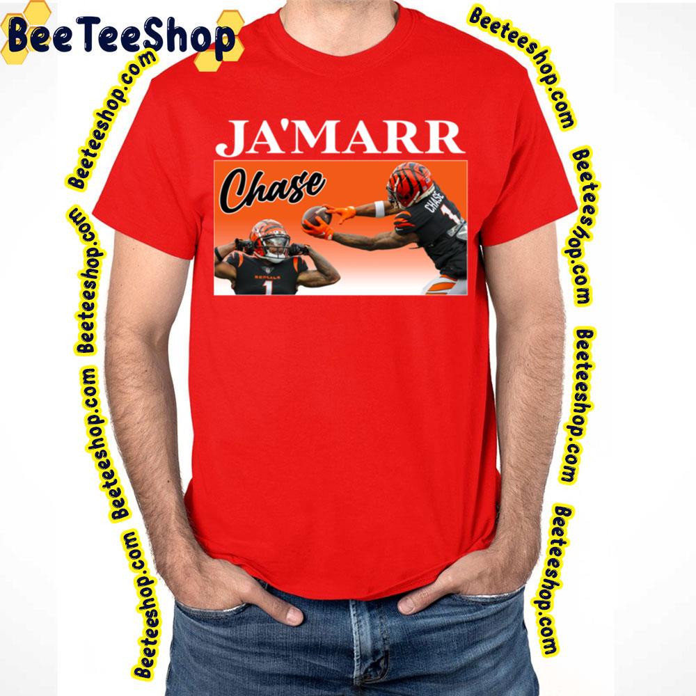 Vintage Ja'marr Chase Football Trending Unisex T-Shirt Vintage Ja'marr Chase Football Trending Unisex T-Shirt
