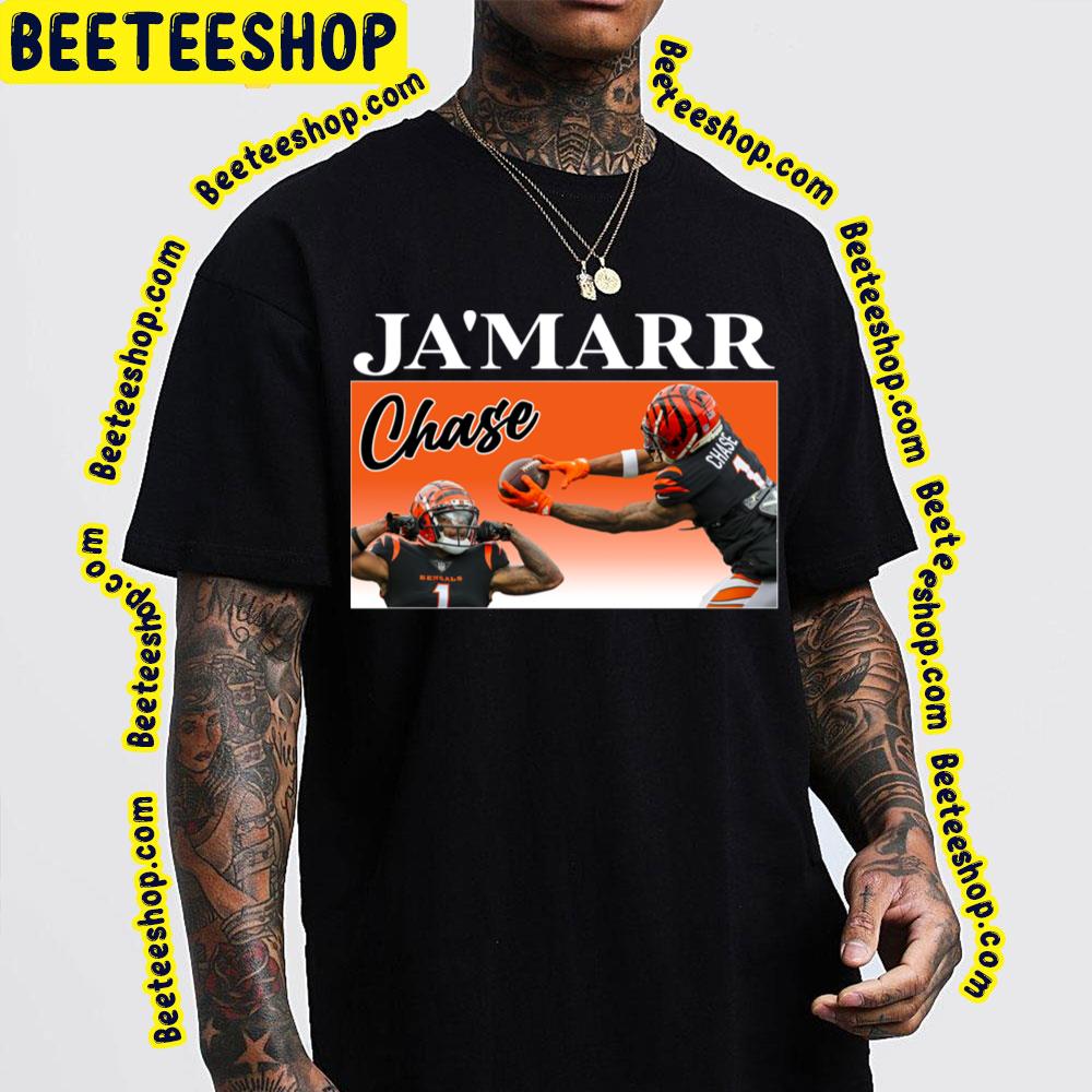 Vintage Ja'marr Chase Football Trending Unisex T-Shirt Vintage Ja'marr Chase Football Trending Unisex T-Shirt
