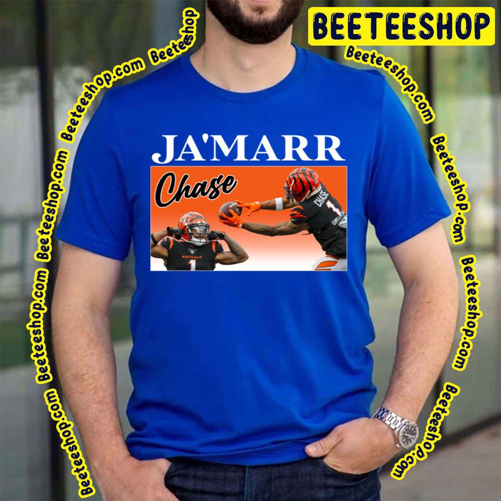 Vintage Ja'marr Chase Football Trending Unisex T-Shirt Vintage Ja'marr Chase Football Trending Unisex T-Shirt