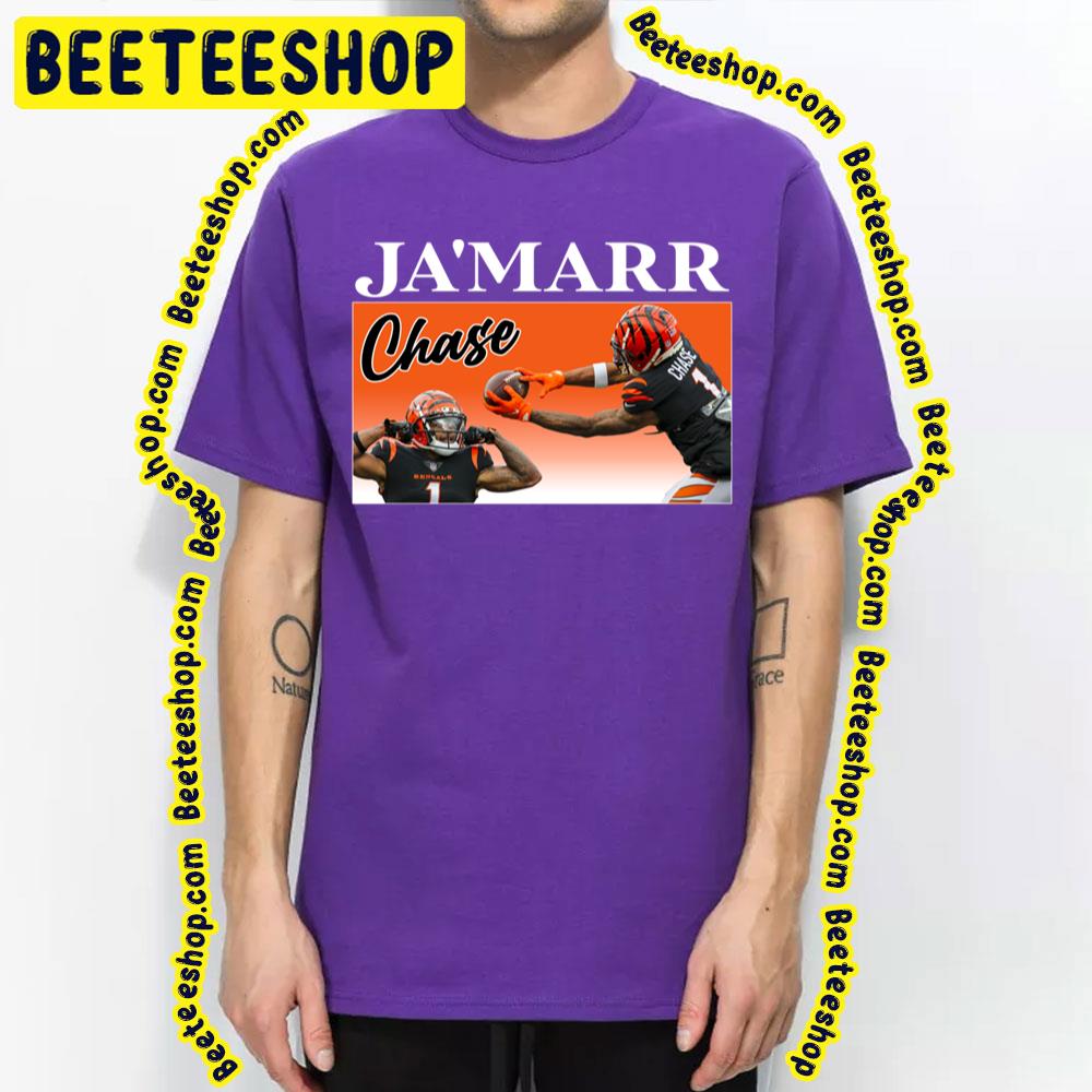 Vintage Ja'marr Chase Football Trending Unisex T-Shirt Vintage Ja'marr Chase Football Trending Unisex T-Shirt
