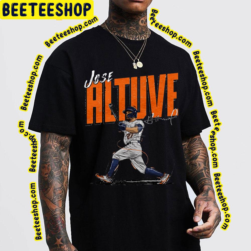 Vintage Jose Altuve Signature Baseball Trending Unisex T-Shirt Vintage Jose Altuve Signature Baseball Trending Unisex T-Shirt