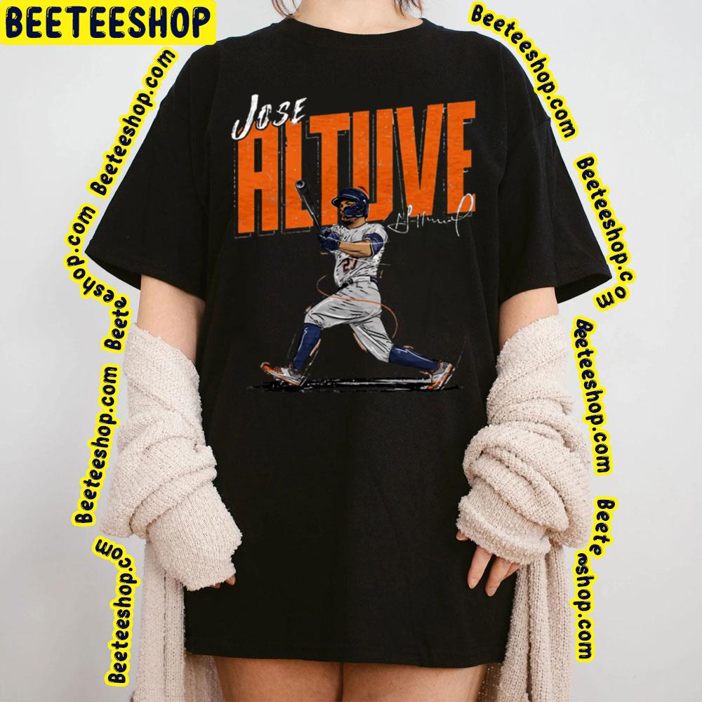 Vintage Jose Altuve Signature Baseball Trending Unisex T-Shirt Vintage Jose Altuve Signature Baseball Trending Unisex T-Shirt