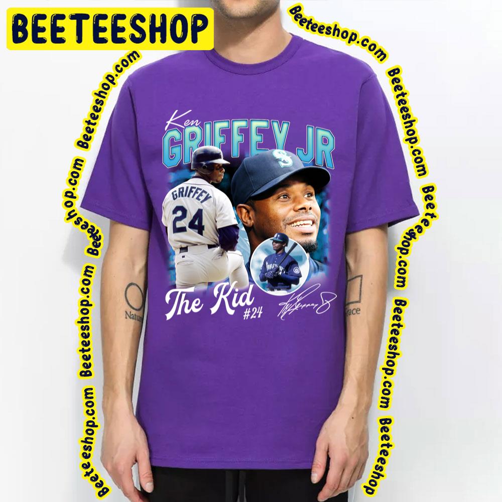 Vintage Ken Griffey Jr The Kid Baseball Trending Unisex T-Shirt Vintage Ken Griffey Jr The Kid Baseball Trending Unisex T-Shirt