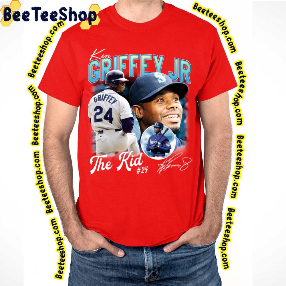Vintage Ken Griffey Jr The Kid Baseball Trending Unisex T-Shirt Vintage Ken Griffey Jr The Kid Baseball Trending Unisex T-Shirt
