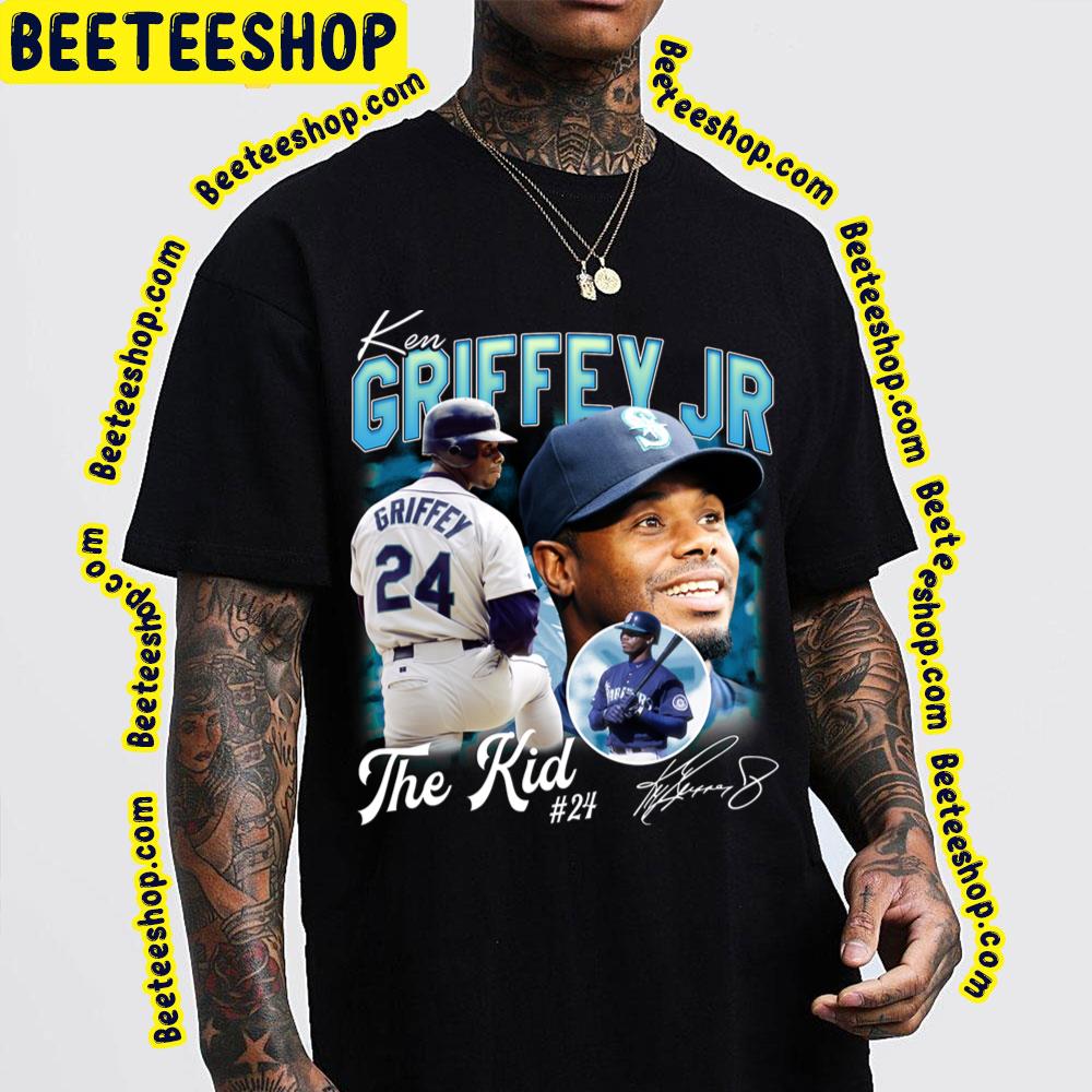Vintage Ken Griffey Jr The Kid Baseball Trending Unisex T-Shirt Vintage Ken Griffey Jr The Kid Baseball Trending Unisex T-Shirt