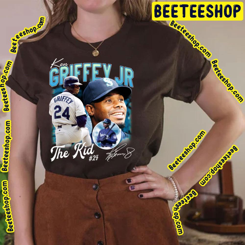 Vintage Ken Griffey Jr The Kid Baseball Trending Unisex T-Shirt Vintage Ken Griffey Jr The Kid Baseball Trending Unisex T-Shirt