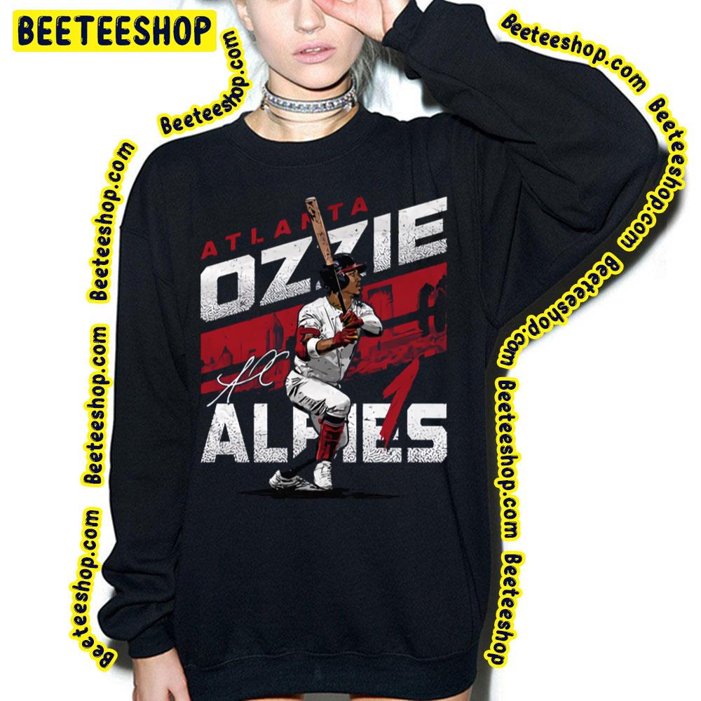 Vintage Ozzie Albies Atlanta Baseball Trending Unisex T-Shirt Vintage Ozzie Albies Atlanta Baseball Trending Unisex T-Shirt