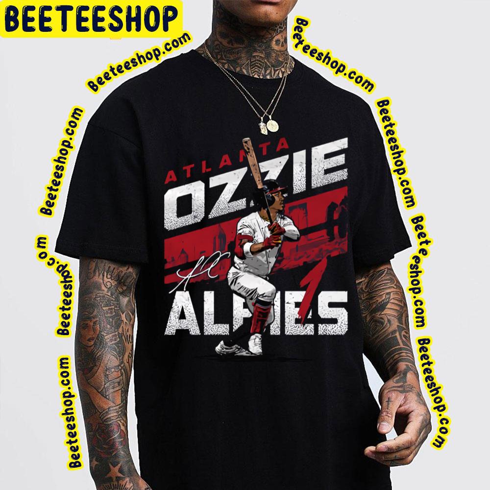 Vintage Ozzie Albies Atlanta Baseball Trending Unisex T-Shirt Vintage Ozzie Albies Atlanta Baseball Trending Unisex T-Shirt
