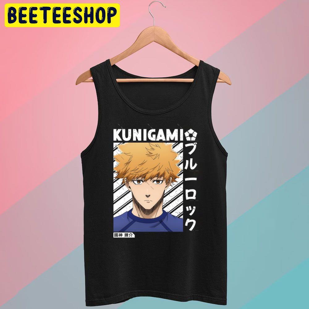 Vintage Rensuke Kunigami Blue Lock Trending Unisex T-Shirt Vintage Rensuke Kunigami Blue Lock Trending Unisex T-Shirt