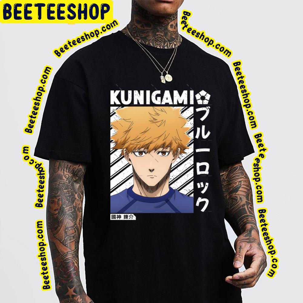 Vintage Rensuke Kunigami Blue Lock Trending Unisex T-Shirt Vintage Rensuke Kunigami Blue Lock Trending Unisex T-Shirt