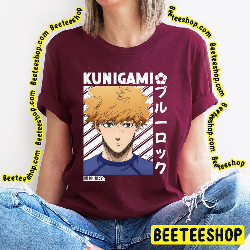 Vintage Rensuke Kunigami Blue Lock Trending Unisex T-Shirt Vintage Rensuke Kunigami Blue Lock Trending Unisex T-Shirt