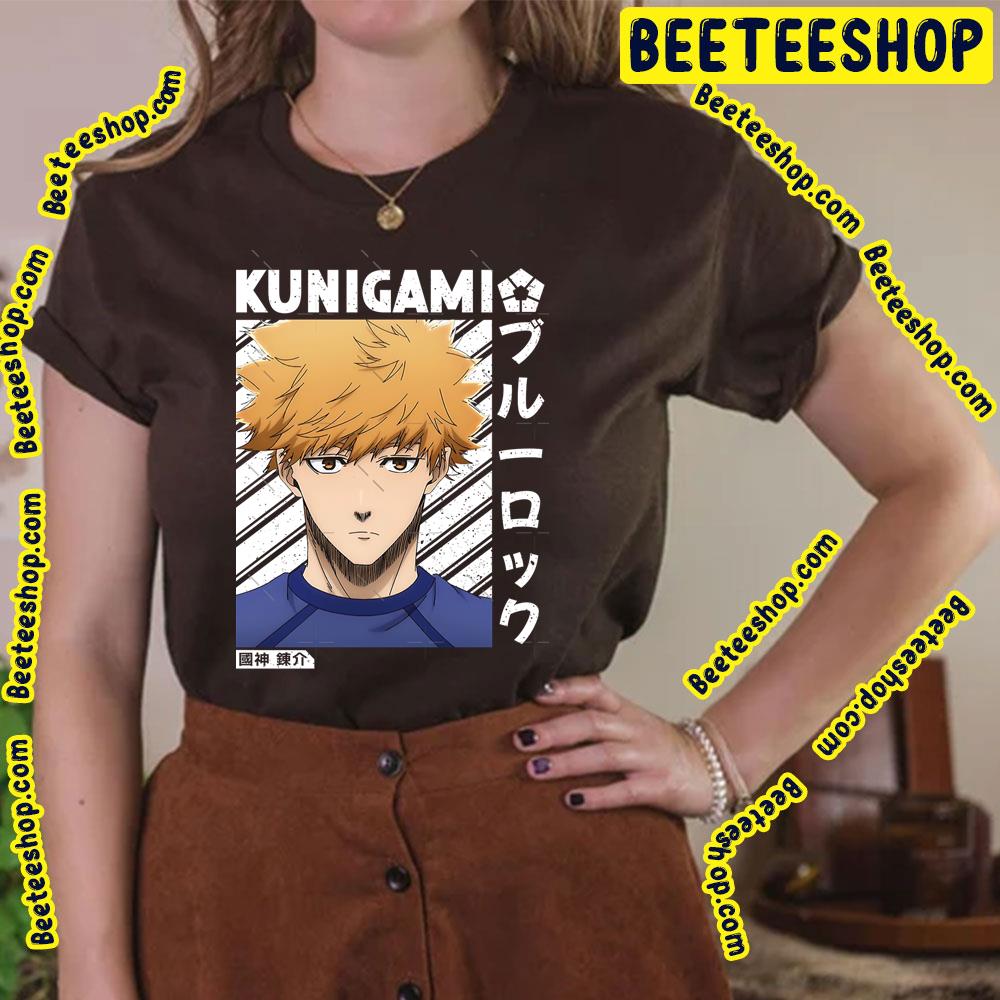 Vintage Rensuke Kunigami Blue Lock Trending Unisex T-Shirt Vintage Rensuke Kunigami Blue Lock Trending Unisex T-Shirt