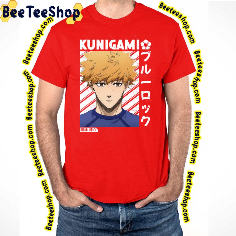 Vintage Rensuke Kunigami Blue Lock Trending Unisex T-Shirt Vintage Rensuke Kunigami Blue Lock Trending Unisex T-Shirt