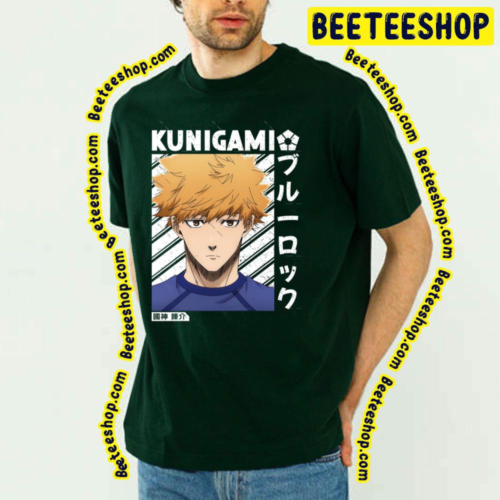 Vintage Rensuke Kunigami Blue Lock Trending Unisex T-Shirt Vintage Rensuke Kunigami Blue Lock Trending Unisex T-Shirt