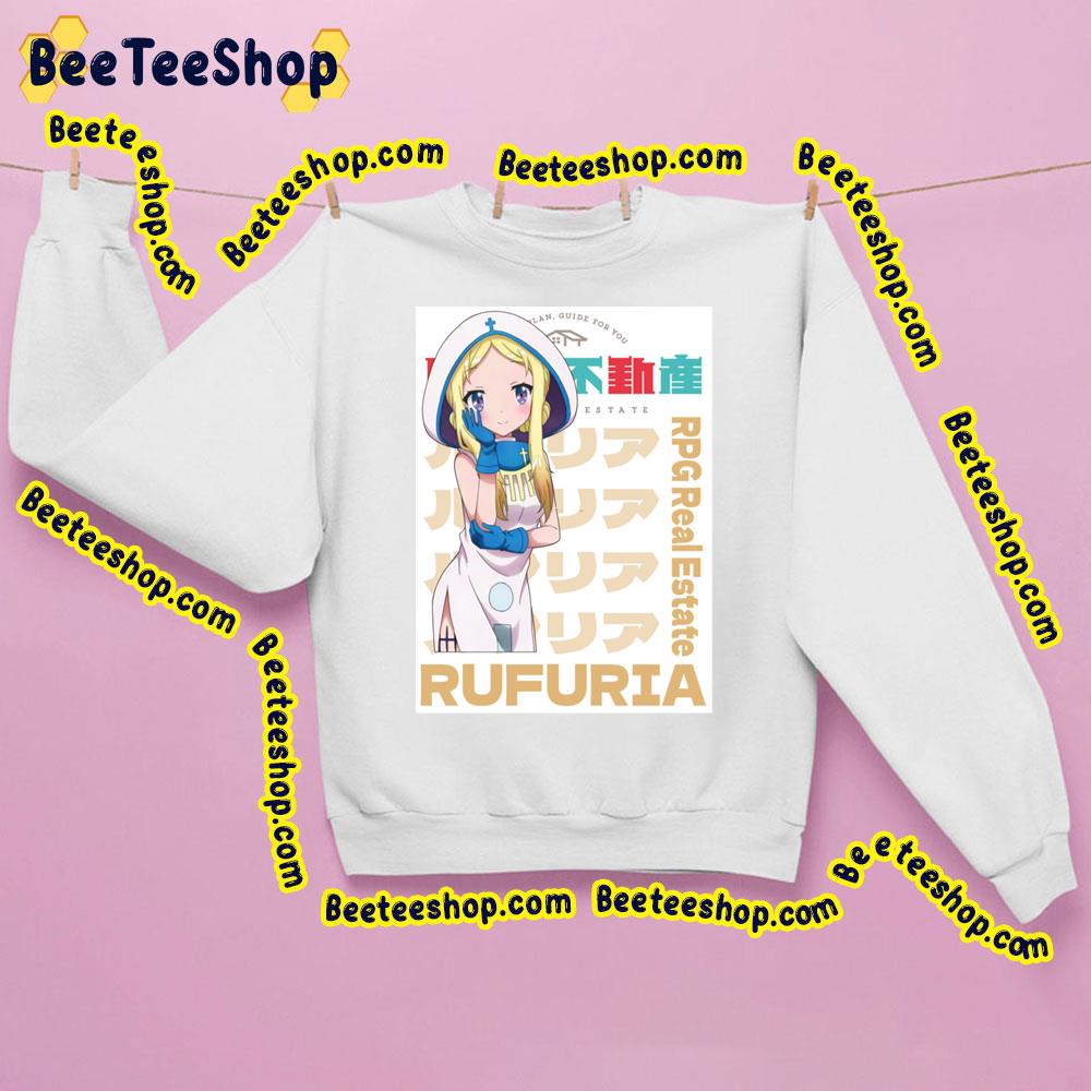 Vintage Rufuria Rpg Real Estate Rpg Fudousan Trending Unisex Sweatshirt Vintage Rufuria Rpg Real Estate Rpg Fudousan Trending Unisex Sweatshirt
