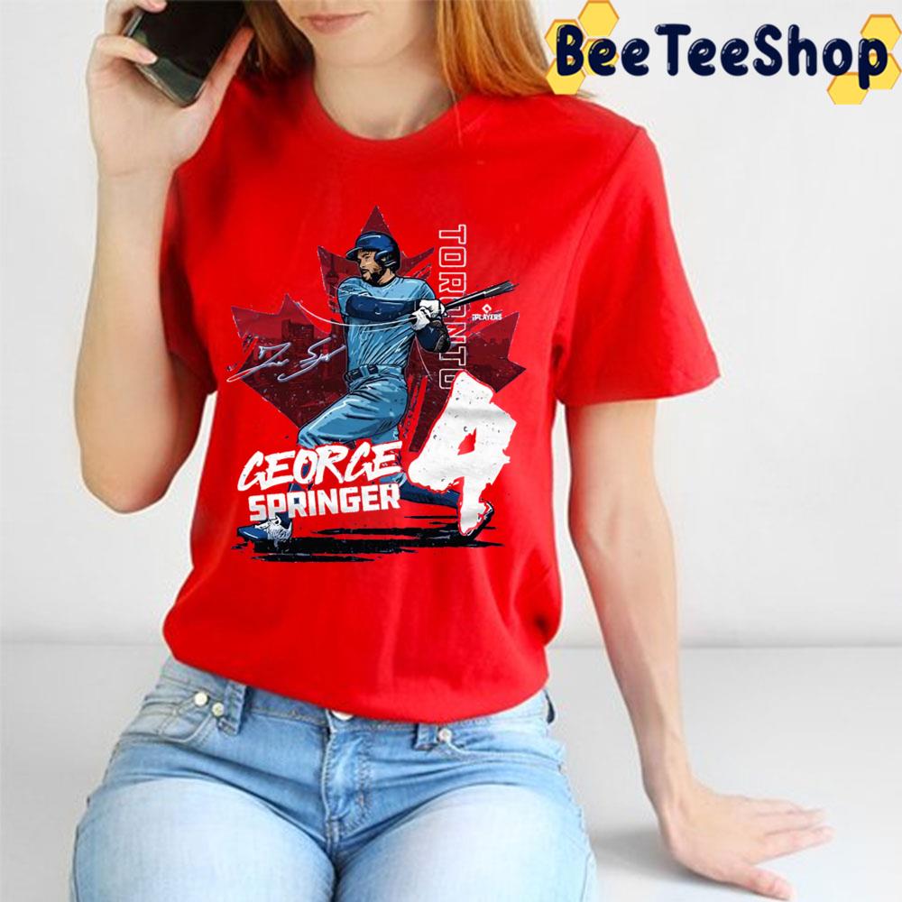 Vintage Toroto George Springer Baseball Trending Unisex T-Shirt Vintage Toroto George Springer Baseball Trending Unisex T-Shirt