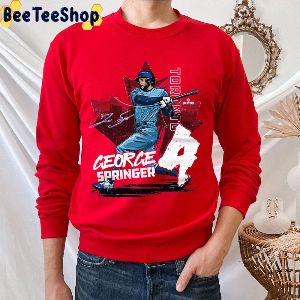 Vintage Toroto George Springer Baseball Trending Unisex T-Shirt Vintage Toroto George Springer Baseball Trending Unisex T-Shirt