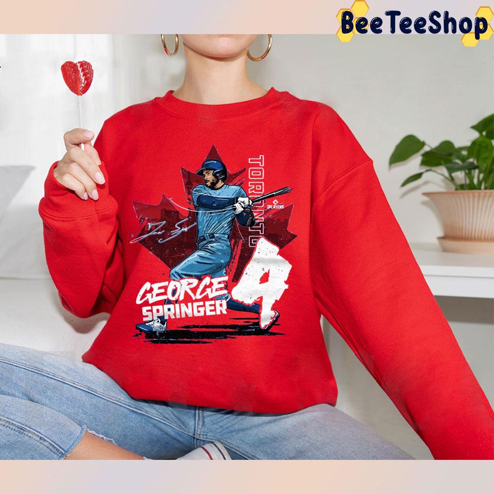 Vintage Toroto George Springer Baseball Trending Unisex T-Shirt Vintage Toroto George Springer Baseball Trending Unisex T-Shirt