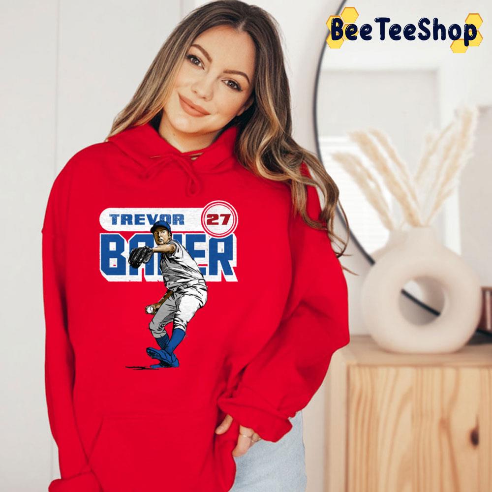 Vintage Trevor Bauer 27 Baseball Trending Unisex T-Shirt Vintage Trevor Bauer 27 Baseball Trending Unisex T-Shirt